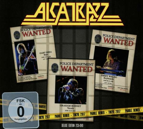 ALCATRAZZ - Parole Denied 2017 Live