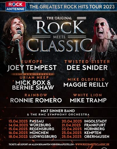 ROCK MEETS CLASSIC 2023 - The Greatest Rock Hits Tour!