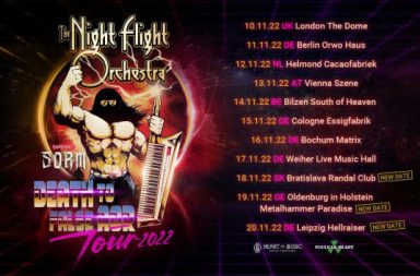 THE NIGHT FLIGHT ORCHESTRA - Eu-Tour inkl. Wien-Gig!