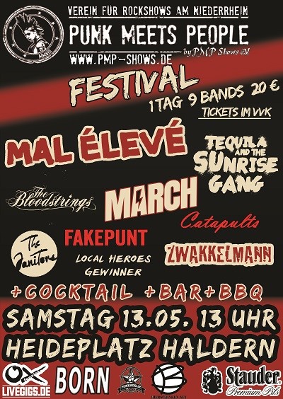 PUNK MEETS PEOPLE OPEN AIR - Line Up für 2023 präsentiert