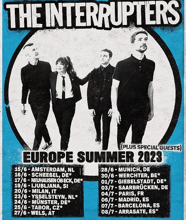 THE INTERRUPTERS - Die Ska-Punk Helden erneut auf EU-Tour - earshot.at