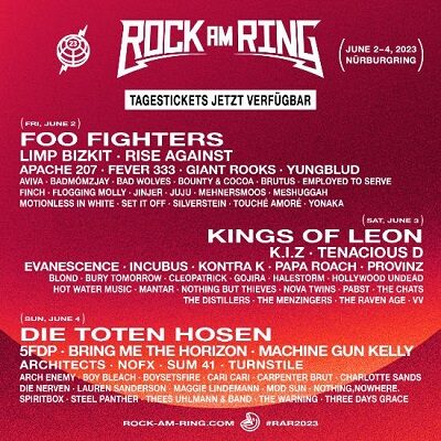 ROCK AM RING/ROCK IM PARK - Kündigen Festivaldokumentation „Call It A Comeback“ an