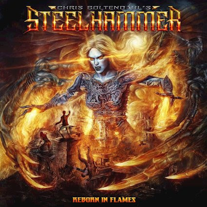 STEELHAMMER - Solo-Album "Reborn In Flames" vom GRAVE DIGGER Sänger