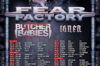 FEAR FACTORY - EU/UK Tour Dates