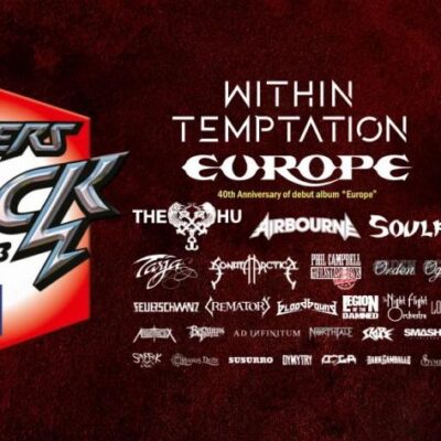 Masters Of Rock 2023: SOULFLY, WITHIN TEMPTATION, TARJA, PHIL CAMPBELL, LORD OF THE LOST, BROTHERS OF METAL