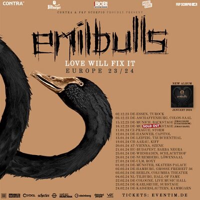 EMIL BULLS - Neue Single "The Devil Made Me Do It" bei Arising Empire