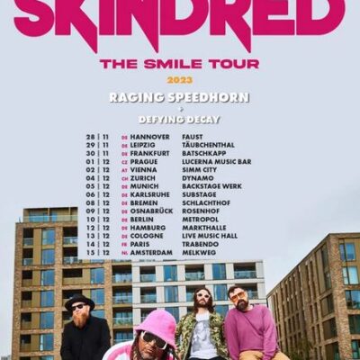 skindred live the smile tour 2023