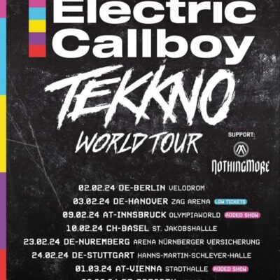 electric callboy tekkno world tour