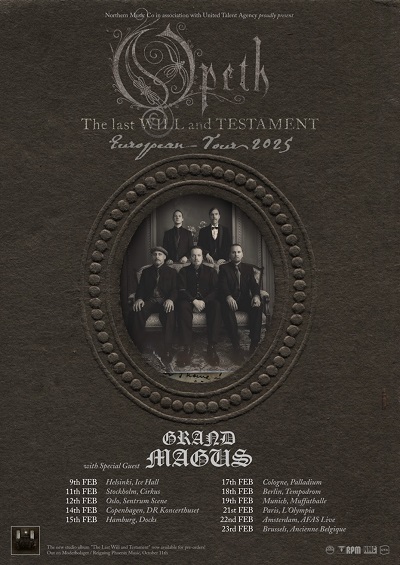 OPETH - Kündigen neues Album „The Last Will And Testament“ an