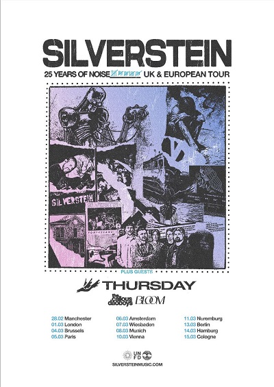 SILVERSTEIN, THURSDAY, THE CALLOUS DAOBOYS, BLOOM