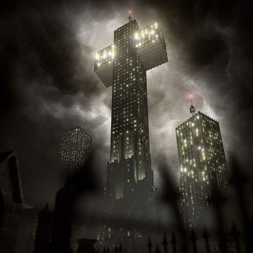 cemetery skyline - nordic gothic