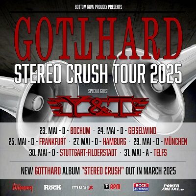 GOTTHARD - Unterschreiben bei Reigning Phoenix Music