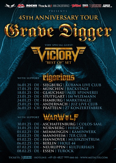 GRAVE DIGGER - Veröffentlichen erste neue Single und Video