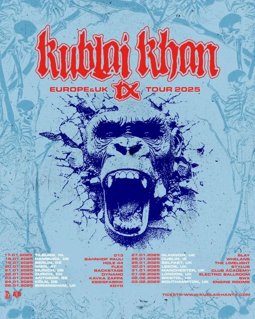 kublai khan tx live - europe & uk tour 2025 wien