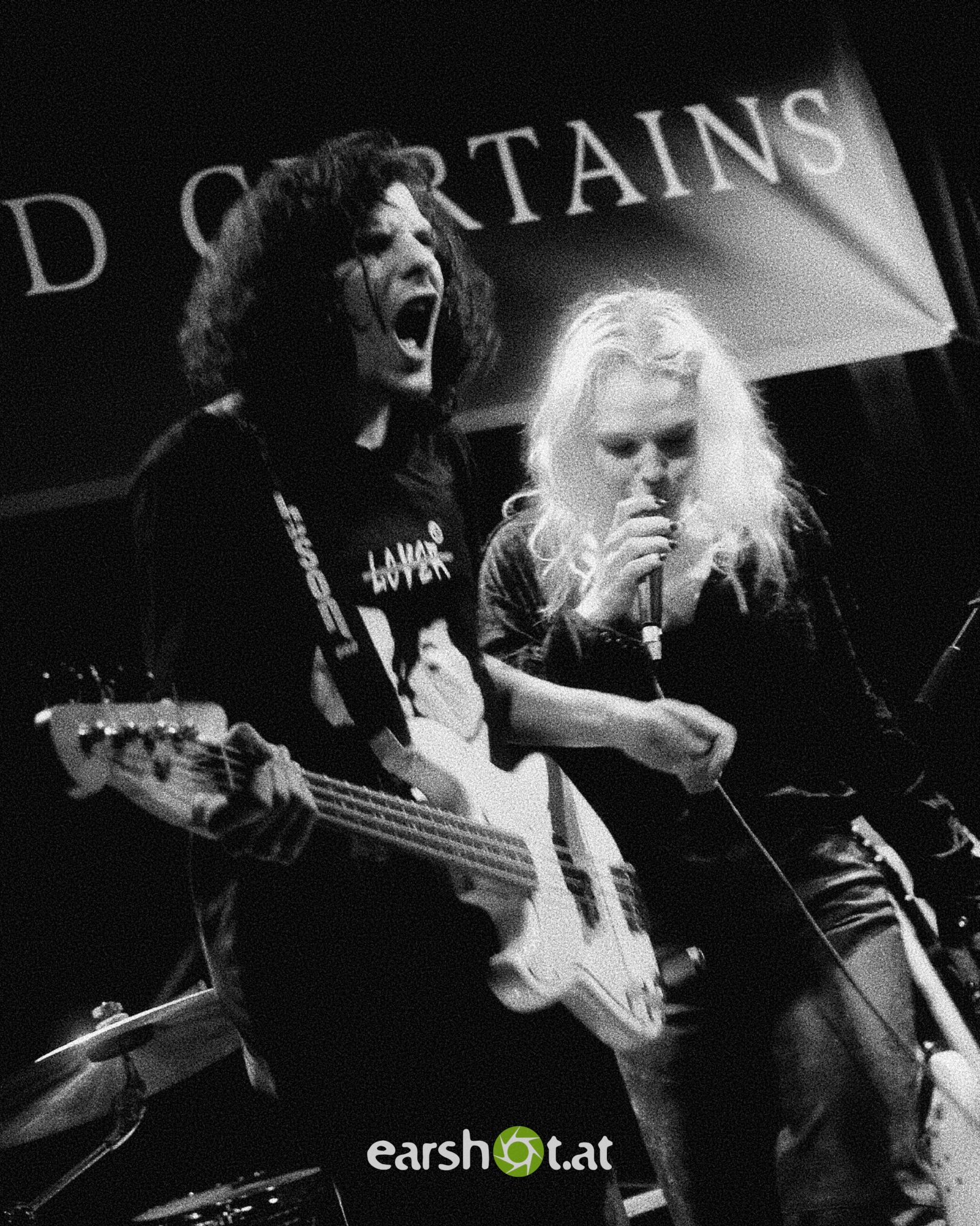 GLAZED CURTAINS, ECHOLIGHT, PURE CHLORINE