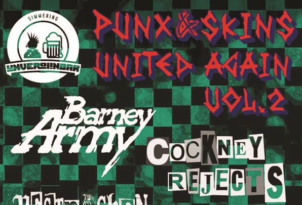 PUNX & SKINS UNITED AGAIN: VOL. 2 - Das Line Up steht fest