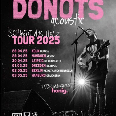 donots - schwert aus holz tour - allein zu allein