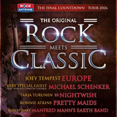 ROCK MEETS CLASSIC - „The Final Countdown“ mit Headliner Joey Tempest