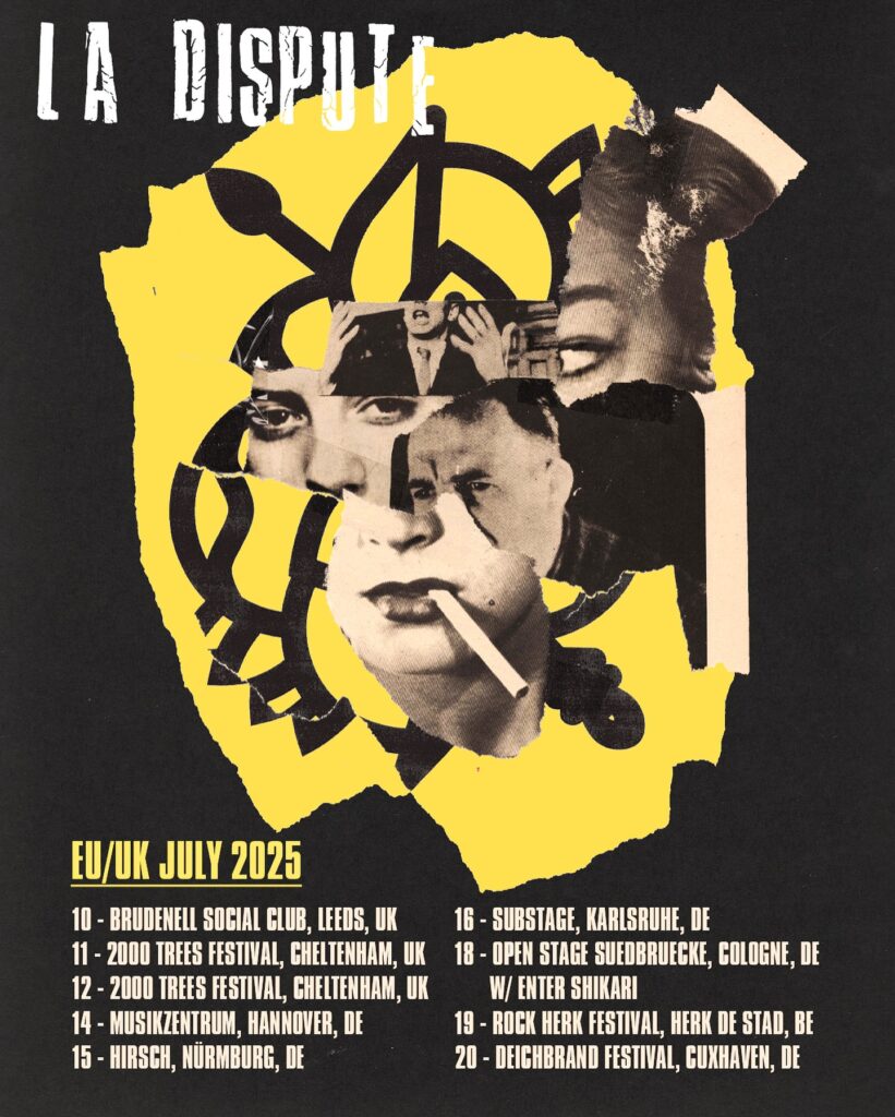 La Dispute Tourposter