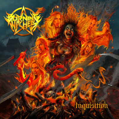 burning witches - inquisition artwork