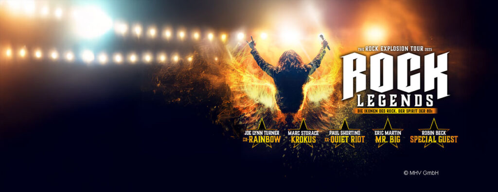 Rock Legends 2026 – Die Legenden sind auf 2026 verschoben!