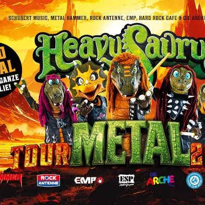 heavysaurus - metal tour 2026