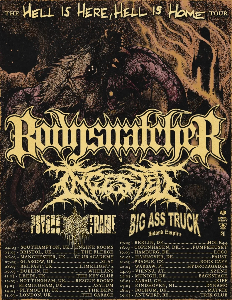 Bodysnatcher Tourposter