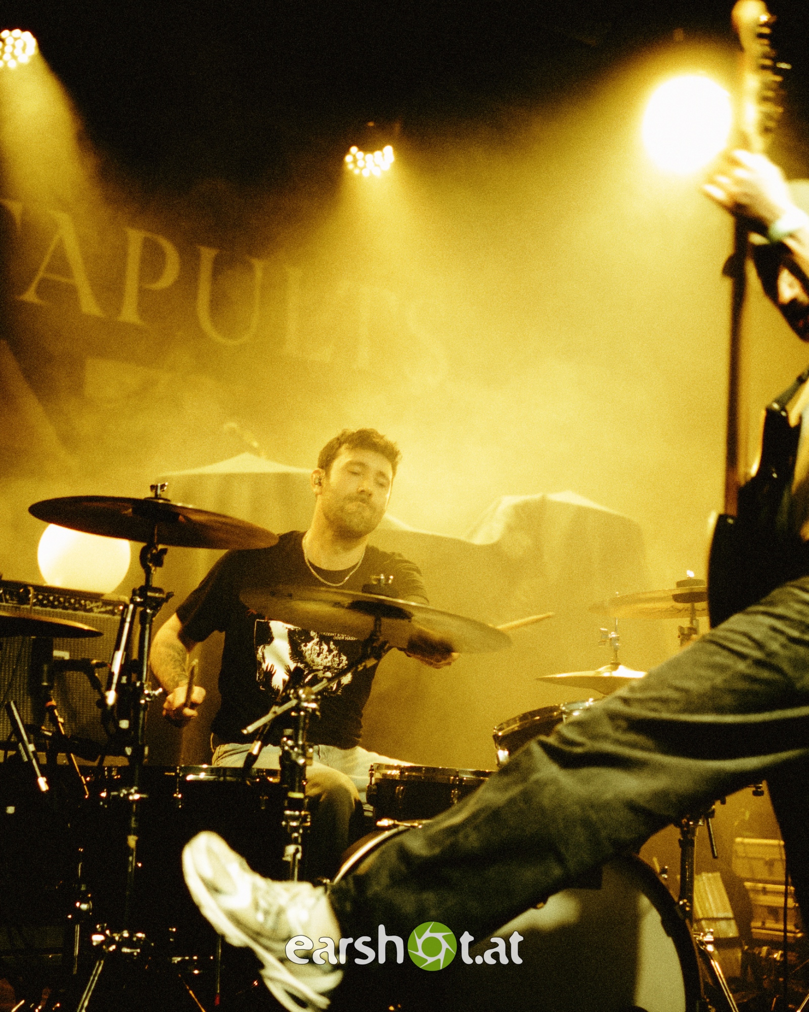 Catapults im Backstage