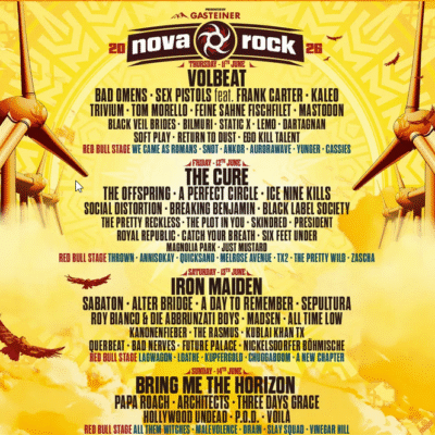 nova rock 2026 - red bull stage