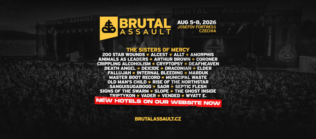 BRUTAL ASSAULT 2026 - Erste Bands bekanntgegeben!